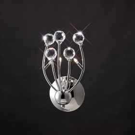 Xeena Crystal Wall Lights Diyas Modern Crystal Wall Lights Xeena Crystal Wall Lights Diyas Modern Crystal Wall Lights